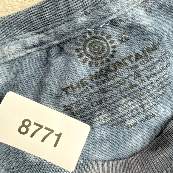 The Mountain Tie Dye T Shirt Four Running Horses Graphic Print XL - Picture 8 of 8
